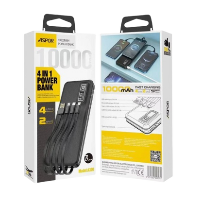 Aspor Power Bank 10000mAh